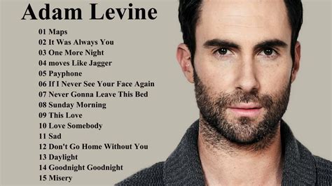 The Best Songs Featuring Adam Levine, Ranked